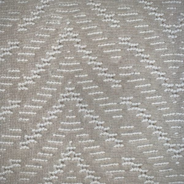 Moquette structurée en laine
