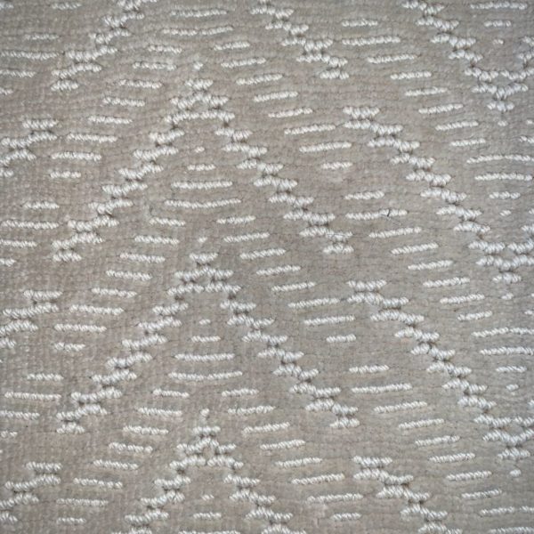 Moquette structurée en laine