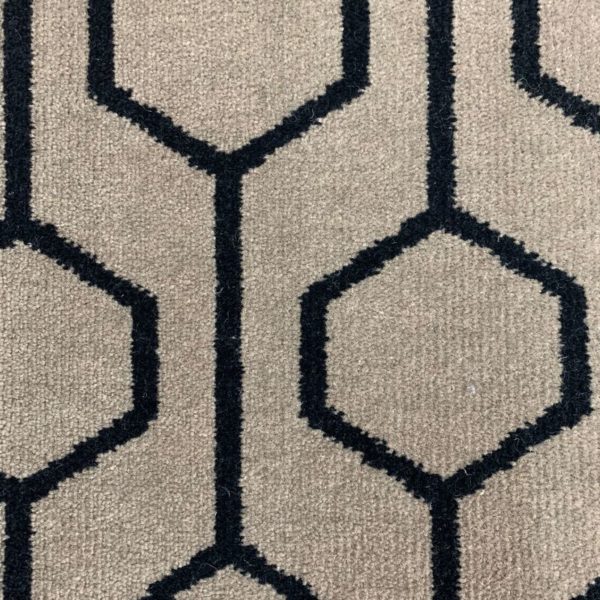 Moquette en laine avec motifs