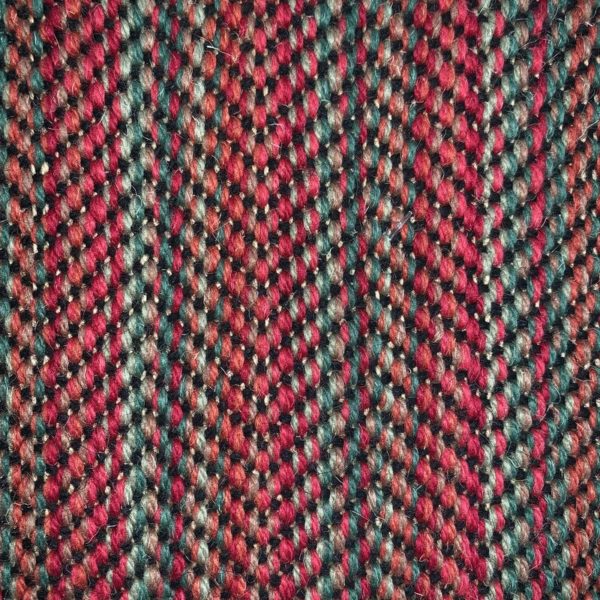 Moquette en laine avec motifs