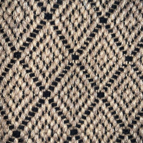 Moquette en laine avec motifs