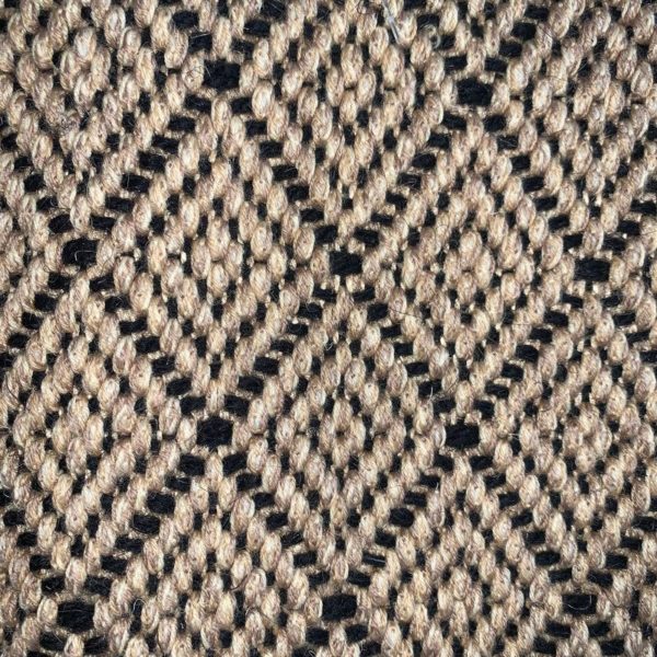 Moquette en laine avec motifs